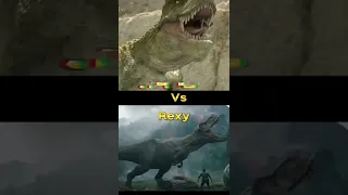 Speckles the tarbosaurus vs rexy