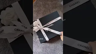 my first #Chanel bag 🥰😍 #chanelunboxing