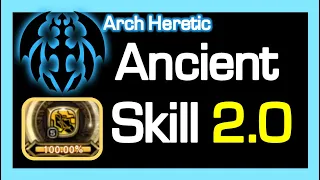 Arch Heretic [2.0] Ancient Skill / New Gauge% info (5 skills) / Dragon Nest Korea (2023 July)