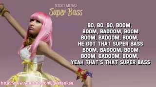 Nicki Minaj - Super Bass [Karaoke/Instrumental]