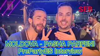🇲🇩 PASHA PARFENI SPILLS THE BEANS! / MOLDOVA 2023 / INTERVIEW #PREPARTYES23 Eurovision Song Contest