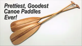 Making A Pretty Good Canoe Paddle