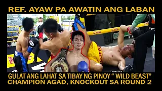 PINOY SUBRANG GULPI ANG TINANGGAP PERO GULAT ANG LAHAT NG BUMAWI KNOCKOUT PA ANG KALABAN