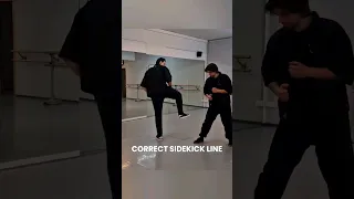 LINE OF THE SIDEKICK - Bruce Lee's Martial Art Jeet Kune Do #selfdefense #brucelee #martialart