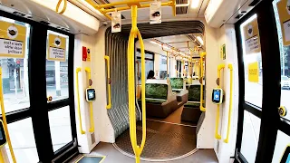 Ride on a Melbourne E class Tram - December 2021