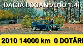 Dacia LOGAN 1.4i 2️⃣0️⃣1️⃣0️⃣ - Stare ca NOUA - 1️⃣4️⃣0️⃣0️⃣8️⃣ km - 🅾️ dotări