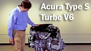 Development of Acura Type S Turbo V6  // Acura TLX Type S