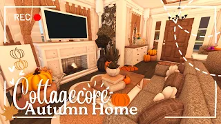 🍂 cottagecore autumn aesthetic house - bloxburg build & tour - itapixca builds