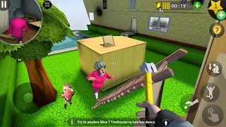 Scary Teacher 3D_New updater-New fun video everyday , gameplay walkthrough  part 567 ( android, ios)