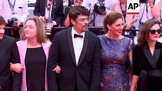 'Tulpan' director Sergei Dvortsevoy walks the Cannes red carpet for his Palme d'Or nominated 'Ayka'