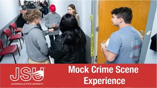 JSU Forensics - Mock Crime Scene Experience