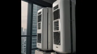 Skyscraper AC Powerful White Noise | Find Focus, Get To Sleep Fast, Calm Your Mind | 5 Hours