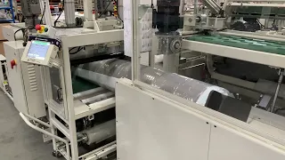 1390HCE Auto-Pac Automatic Mattress Packaging with Hydraulic Compression