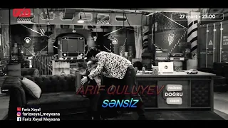 #1 Arif Quliyev - sənsiz ( şeir ) 2021 Allah rəhmət eləsin in_şə_Allah