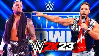 Solo Sikoa Vs LA Knight WWE SmackDown game Play - WWE 2K23 PS5 GAME PLAY