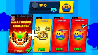 LUNAR BRAWL CHALLENGE + Box Opening - Brawl Stars