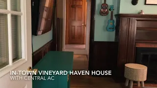 In-Town Vineyard Haven House with Central AC