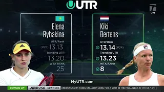 St. Petersburg Open - Rybakina vs. Bertens | Final