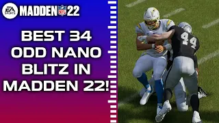 BEST 34 ODD BLITZ IN MADDEN 22