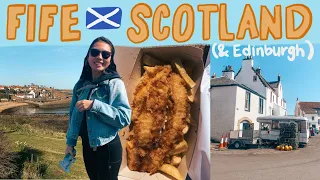 FIFE COASTAL PATH | A short Fife, Scotland vlog (& a little bit of Edinburgh)