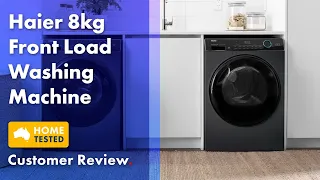 Julie Reviews the Haier 8kg Front Load Washer | The Good Guys