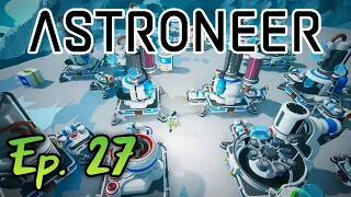Astroneer, Part 27 - Automated Nanocarbon Alloy Factory Build!