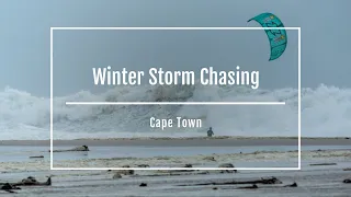 Kiting the Biggest Storm of the Winter