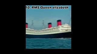 my top 10 favourite oceanliners #edit #ships #oceanliners #maritime #history #ship  #top10  #shorts