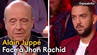 Alain Juppé face à Jhon Rachid