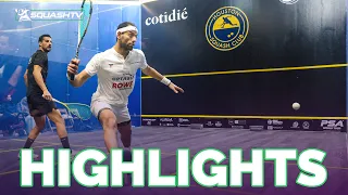 "Oh, That's Impressive" | Hesham v Mo. Elshorbagy | HSC Houston Men's Squash Open | SF HIGHLIGHTS