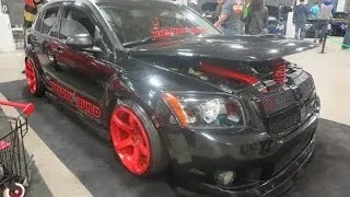 2008 Dodge Caliber SRT4 Custom At 2014 MegaSpeed Car Show