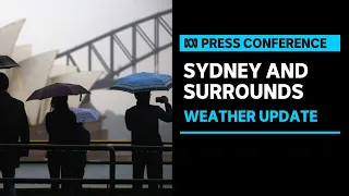 IN FULL: BOM update on flooding risk in Sydney, the Hunter and Illawarra | ABC News