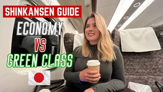 What To Know BEFORE You Ride Japan's Shinkansen Bullet Train | Economy vs Business Class