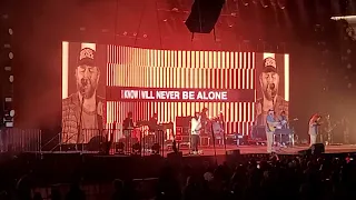 Hillsong UNITED- Joel's greeting + "Another in the Fire" - Banc of California Stadium- LA, CA 4-2-22