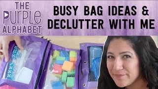 Mega BUSY BAG IDEAS & Organize with Me