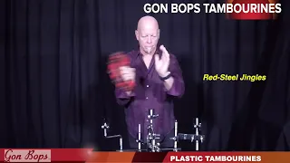 Gon Bops Plastic Tambourines