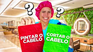 O PAPEL DECIDIU MEU DIA **o que eu escolher MEU NAMORADO VAI PAGAR!!