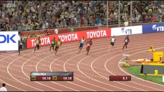 Usain Bolt 19.55 Wins Men's 200m Final IAAF World Championship 2015