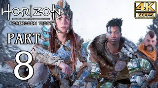 HORIZON II Forbidden West Walkthrough PART 8 (PS5) Gameplay No Commentary @ 4K 60ᶠᵖˢ ✔