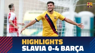 HIGHLIGHTS | Youth League: Slavia Prague 0-4 FC Barcelona