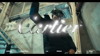 ADRIEL MONTANA FT LIL SNOW, ELE EKIS "CARTIER" - (SHOT BY FLACKO)