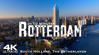 ROTTERDAM 2023 🇳🇱 Drone Aerial 4K | Holland Netherlands Nederland