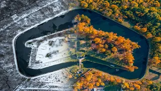 |4K| Форт №11 Дёнхофф в солнечный осенний день. Fort XI Dönhoff. Калининградская  область