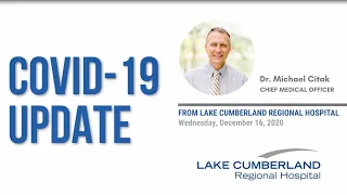 COVID-19 Update from Lake Cumberland Regional Hospital | December 16, 2020