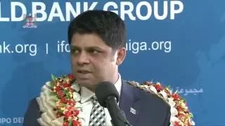 Fijian Finance Minister Hon. Aiyaz Sayed-Khaiyum opens Suva World Bank Group Liaison Office.