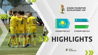 Development Cup 2023. Highlights. Kazakhstan U-17 — Uzbekistan U-16