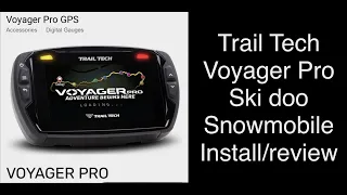 skidoo trail tech voyager pro