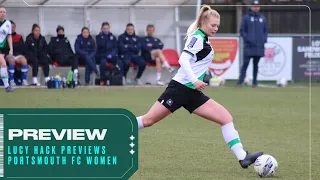 Preview | Lucy Hack Previews Portsmouth Women