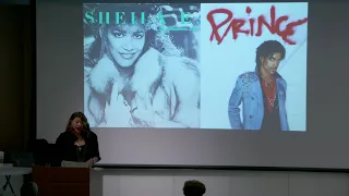 Prince #EroticCity40 Symposium: Sheila E. in The Glamorous Life Presentation by Mauriciere de Govia