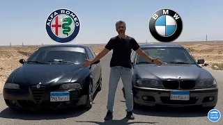 نفس الجيل و نفس القوة | Alfa Romeo 156 2 5  Vs  BMW328 الفا ضد بي ام
